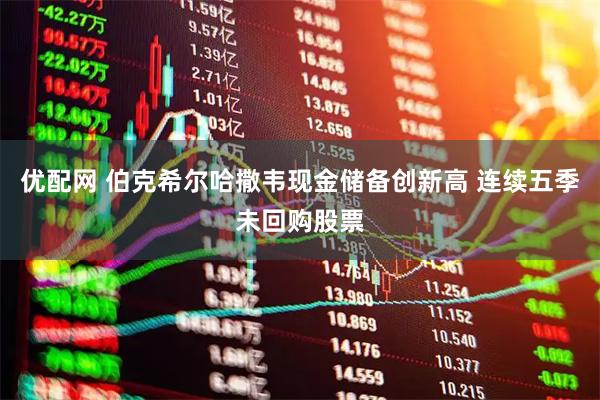 优配网 伯克希尔哈撒韦现金储备创新高 连续五季未回购股票